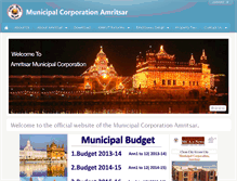 Tablet Screenshot of amritsarcorp.com